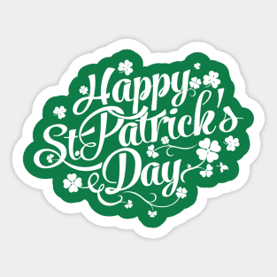 Happy saint Patrick’s day Sticker